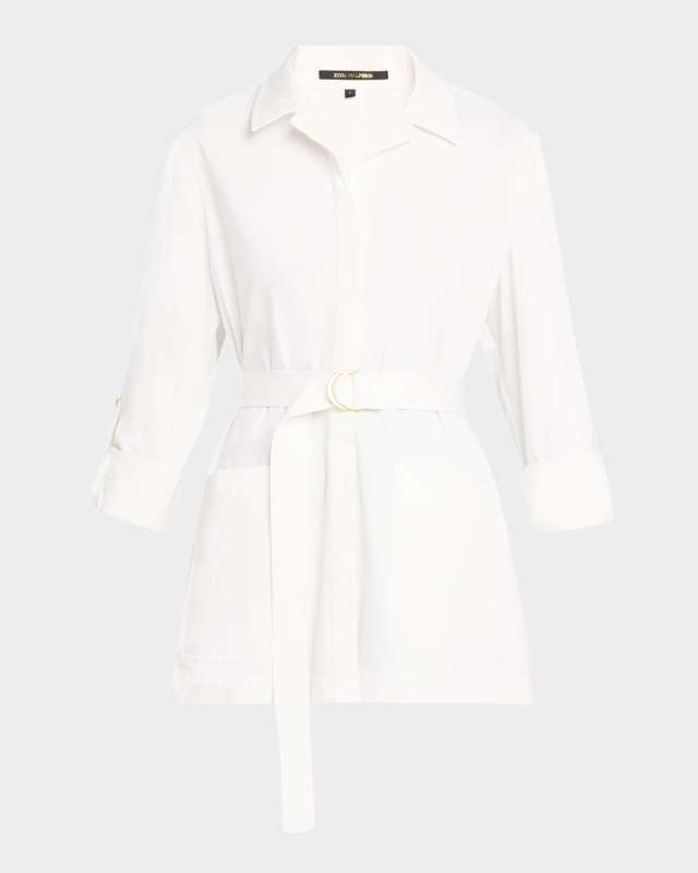 Veda Belted Cotton Jacket